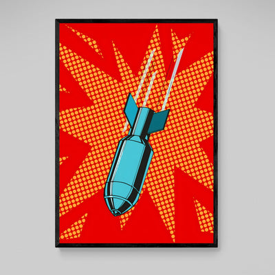 Tableau Pop Art Bombe - The Art Avenue