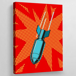 Tableau Pop Art Bombe - The Art Avenue