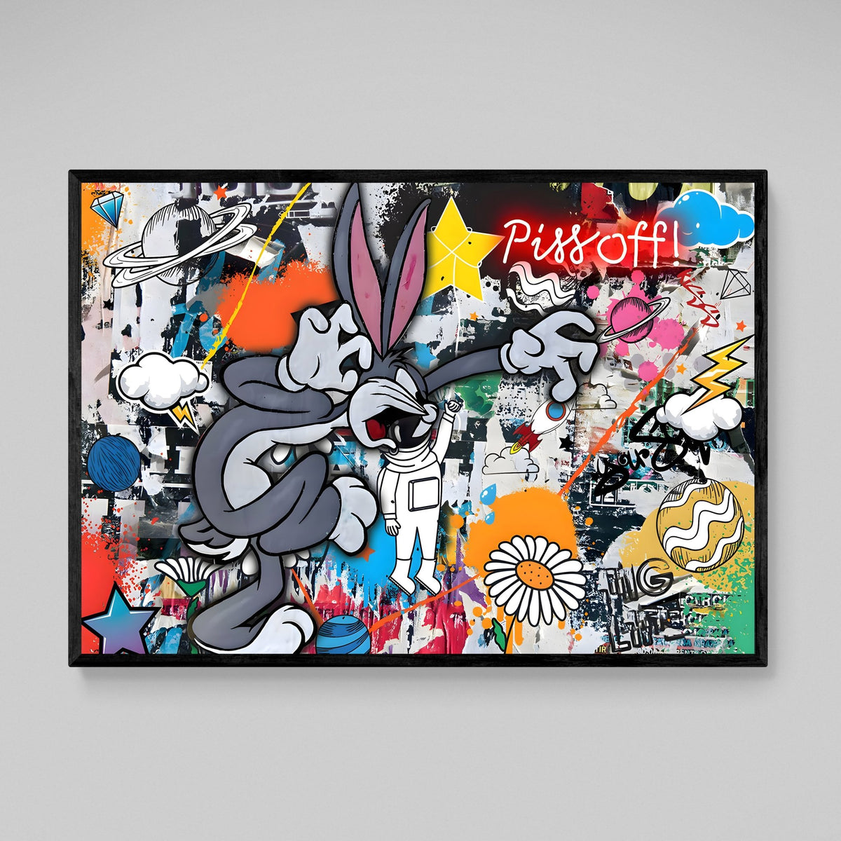 Tableau Pop Bugs Bunny - The Art Avenue