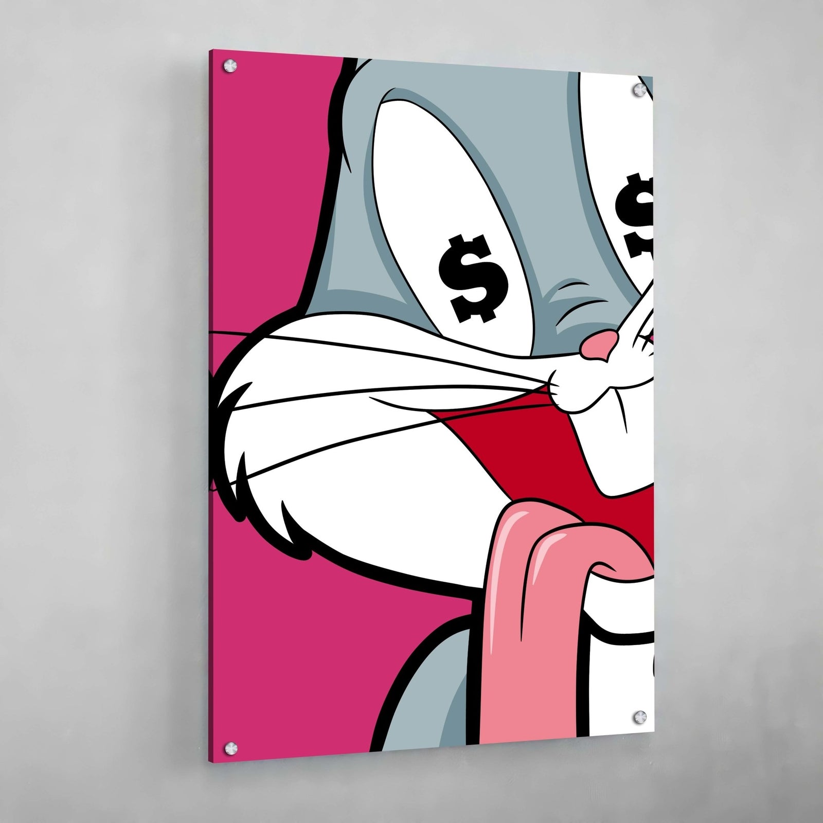 Tableau Pop Art Bugs Bunny - The Art Avenue