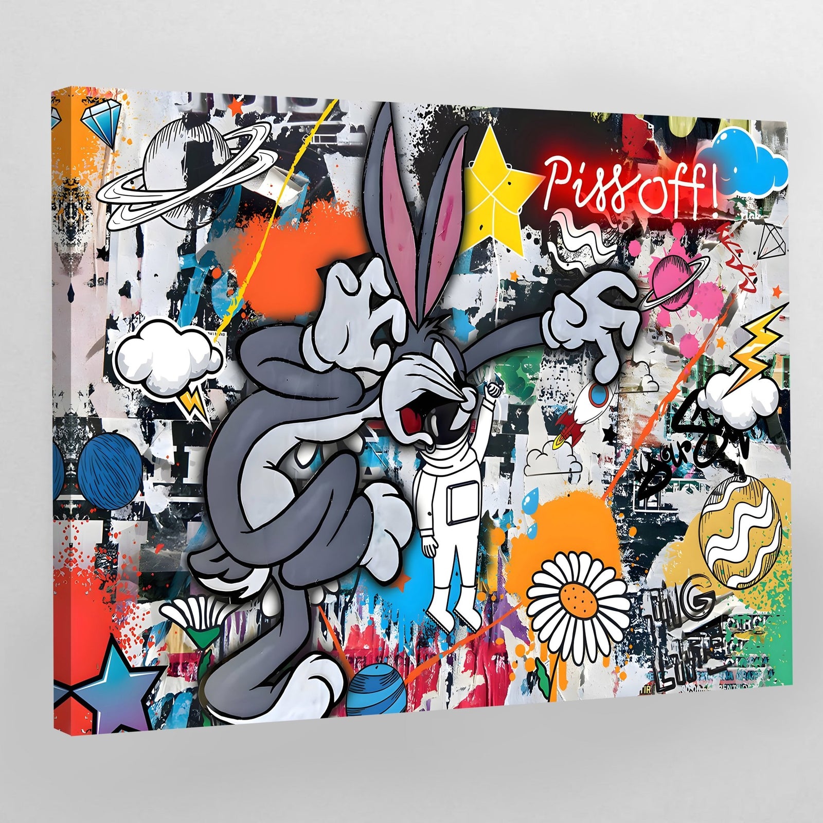 Tableau Pop Bugs Bunny - The Art Avenue