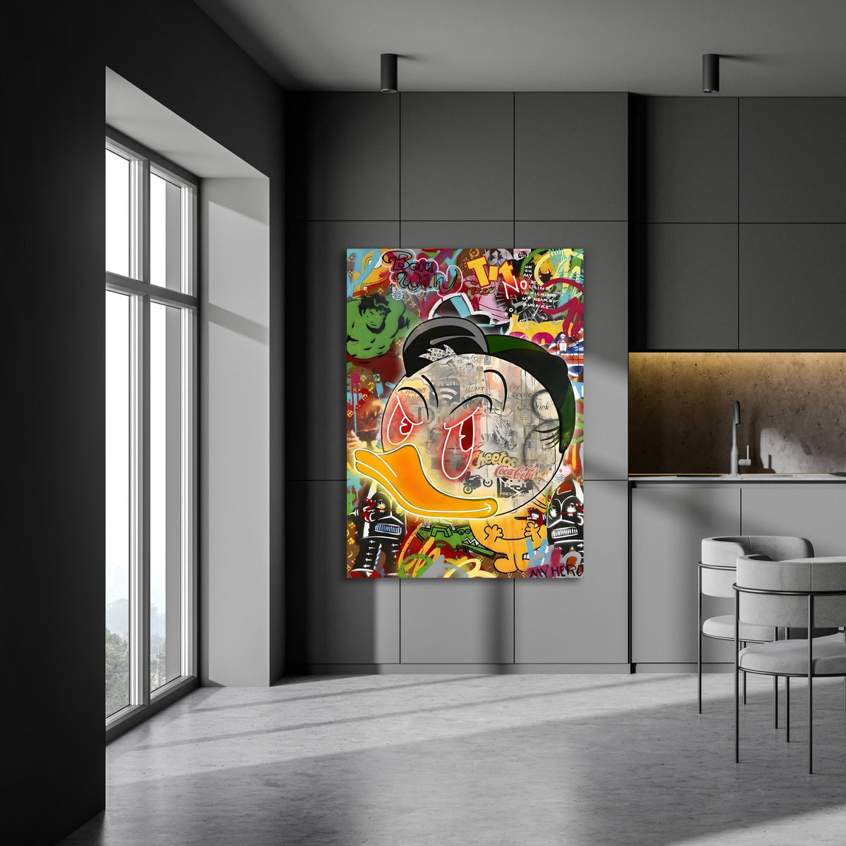 Tableau Pop Art Cartoon - The Art Avenue