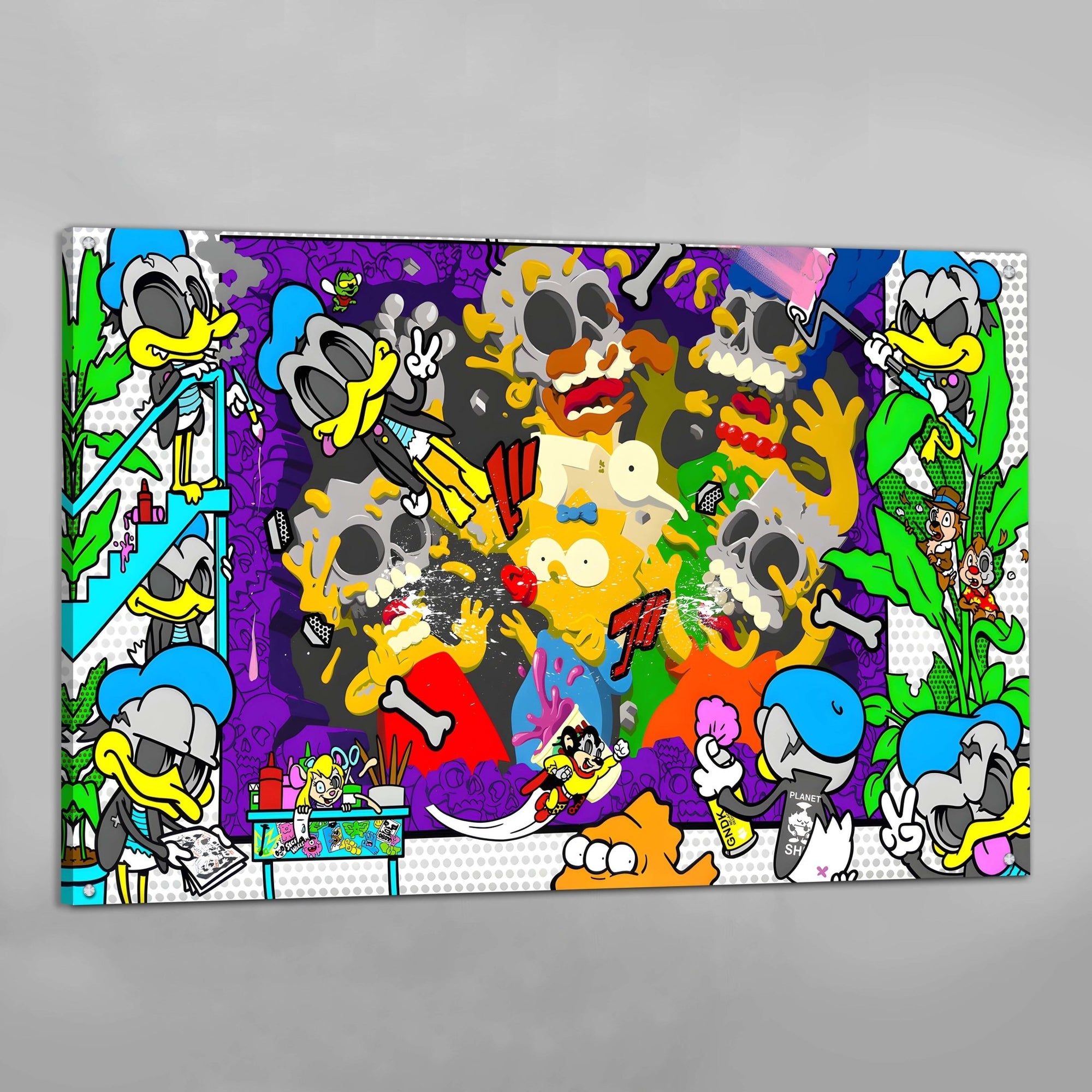 Tableau Pop Art Cartoons - The Art Avenue