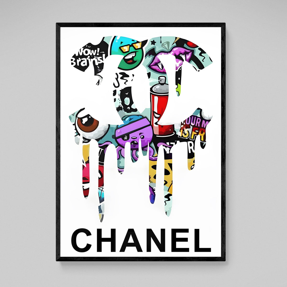 Tableau Pop Art Chanel - The Art Avenue