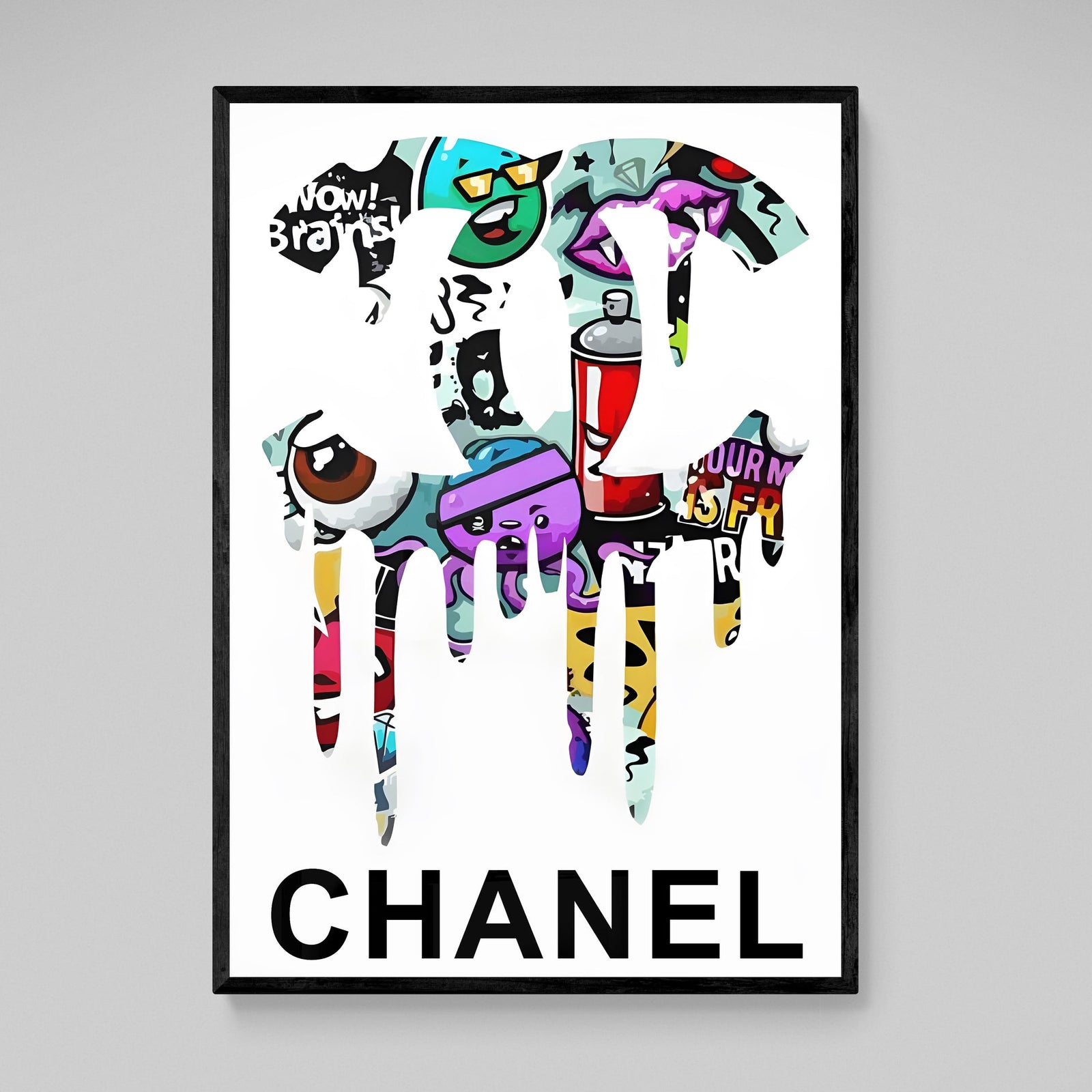 Tableau Pop Art Chanel - The Art Avenue