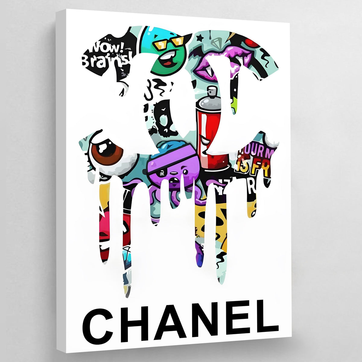 Tableau Pop Art Chanel - The Art Avenue