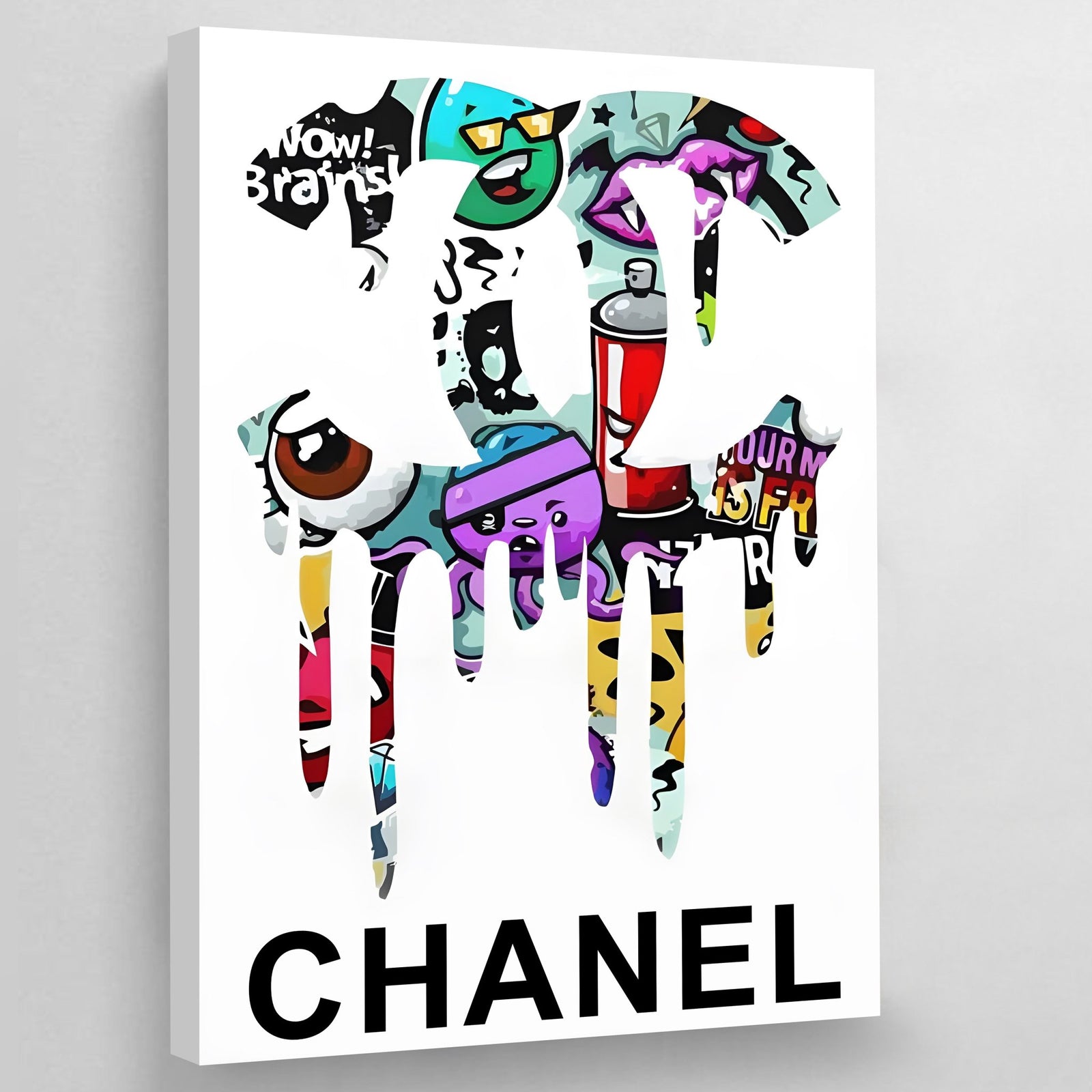 Tableau Pop Art Chanel - The Art Avenue