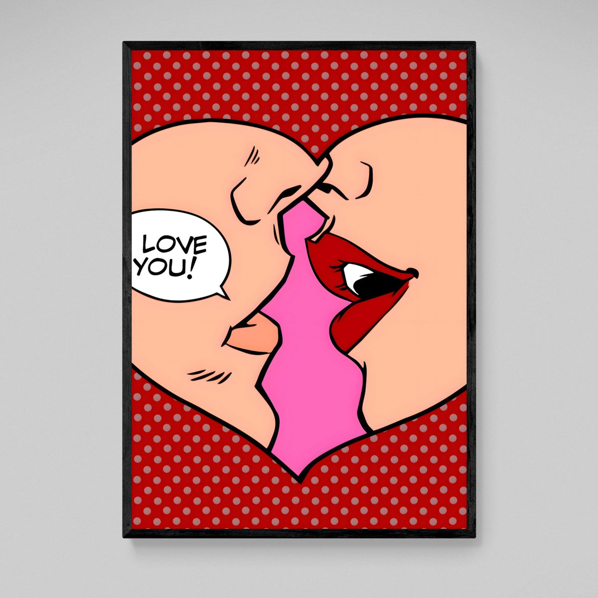 Tableau Pop Art Coeur - The Art Avenue