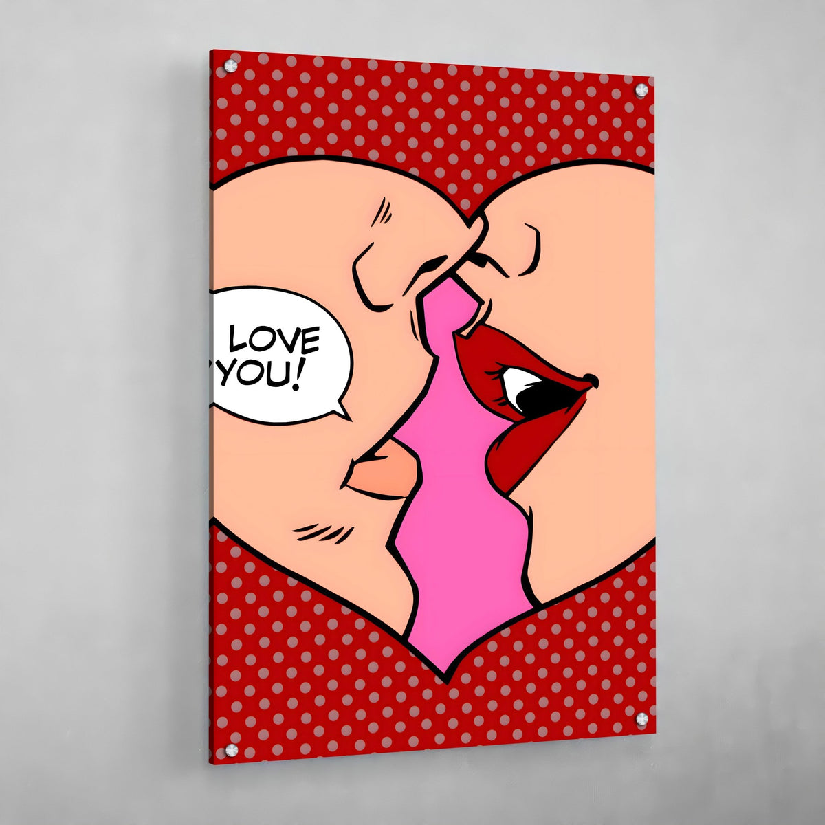 Tableau Pop Art Coeur - The Art Avenue