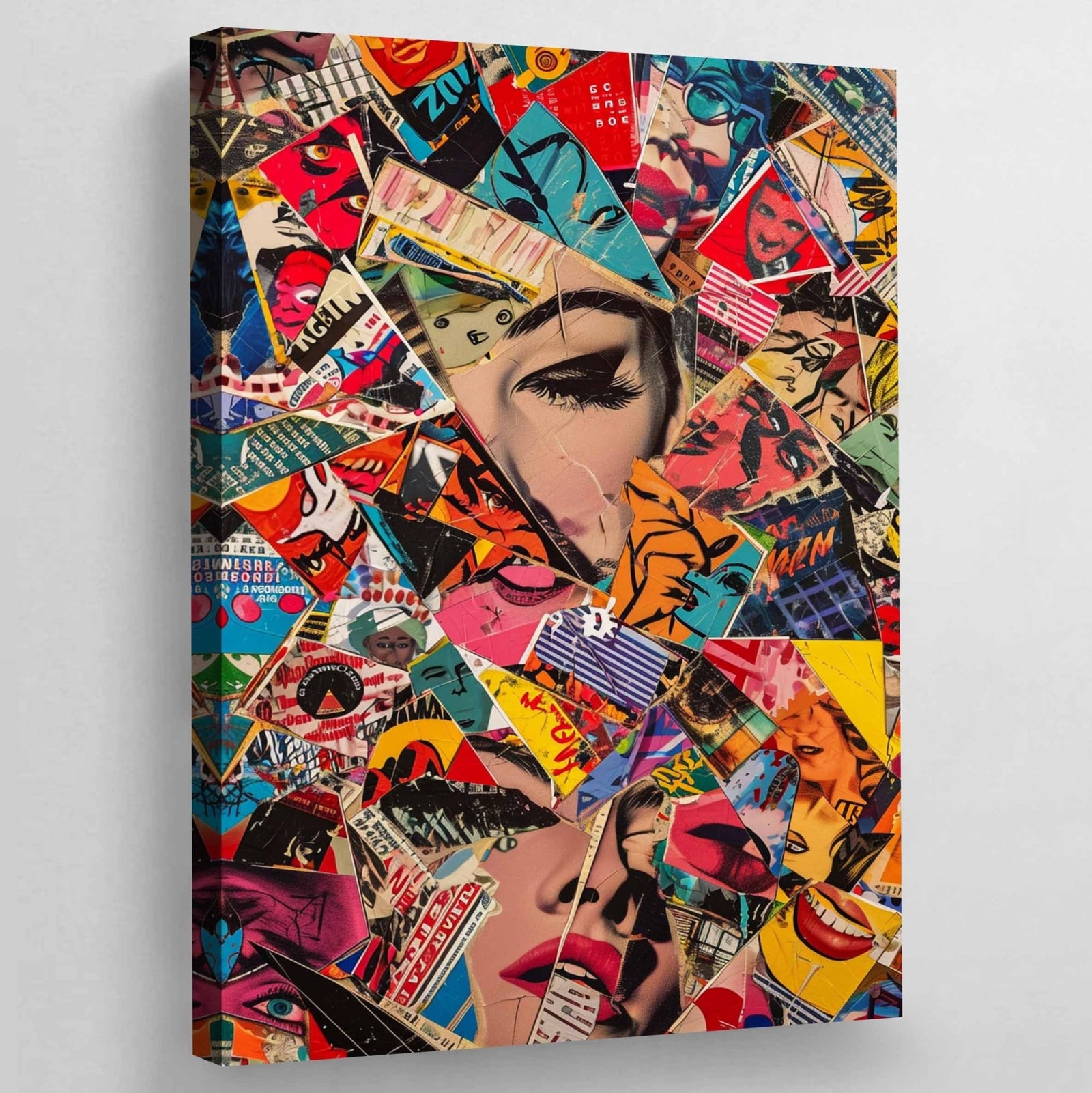 Tableau Pop Art Collage - The Art Avenue
