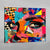 Tableau Pop Art Collage Femme - The Art Avenue