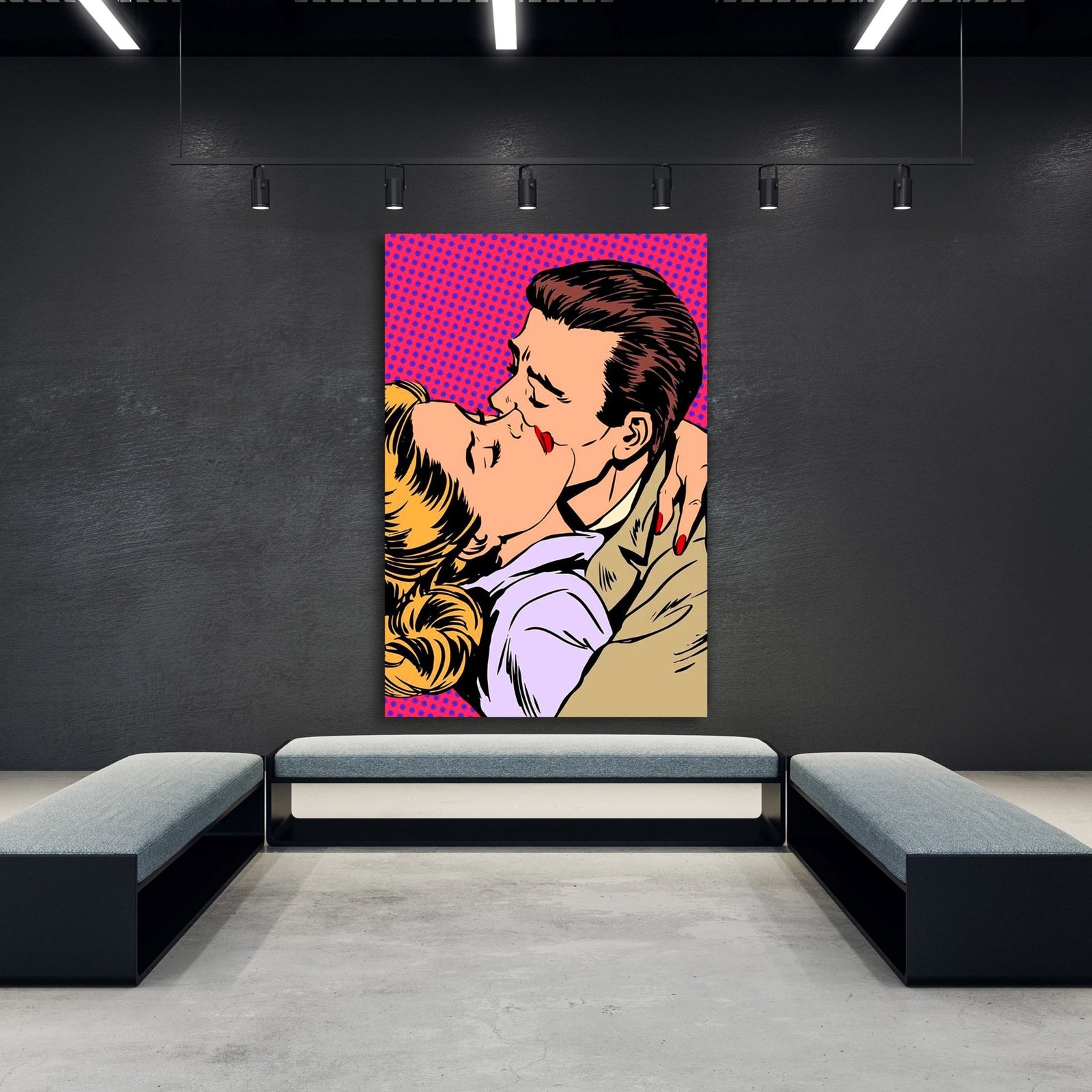Tableau Pop Art Coloré - The Art Avenue