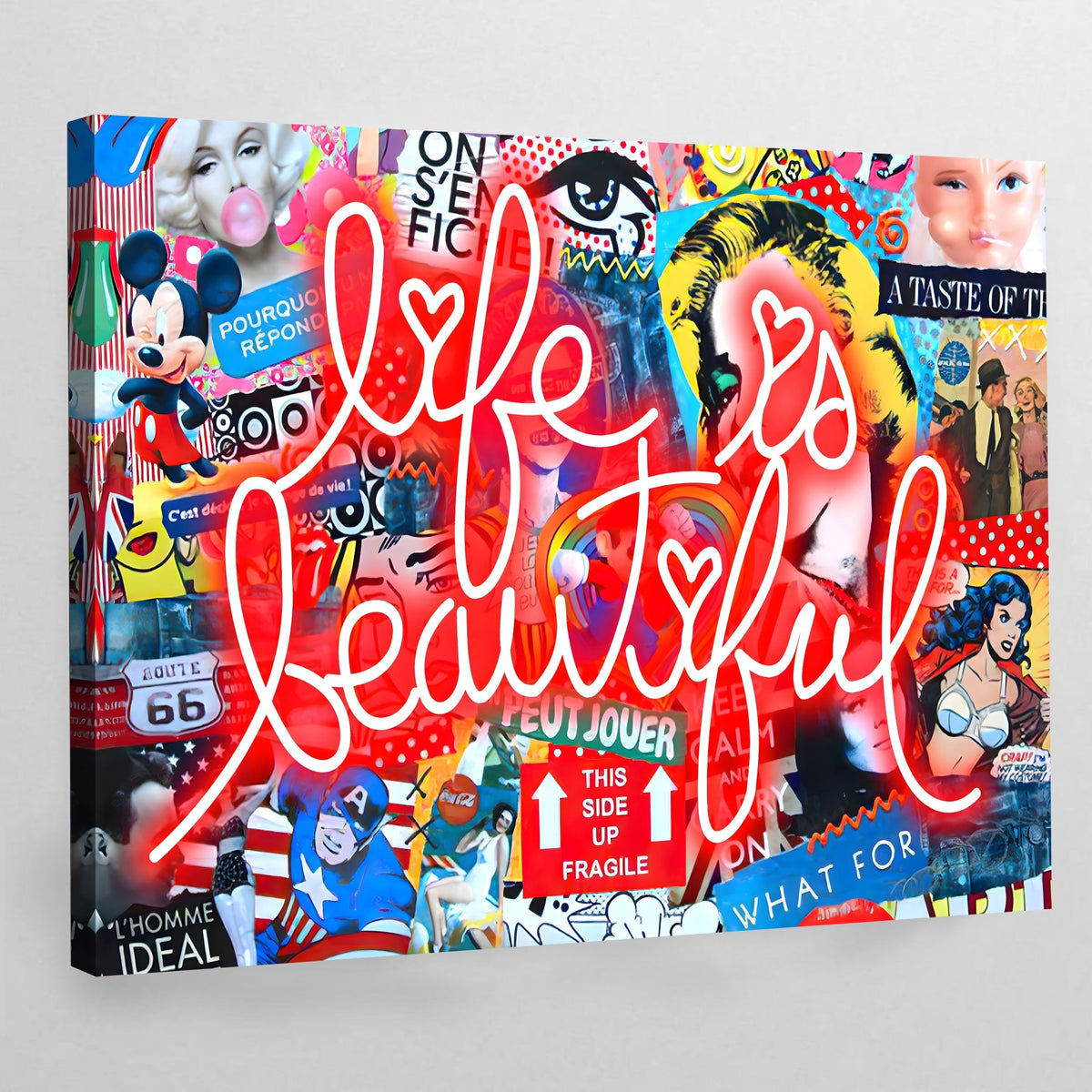Tableau Pop Art Comic - The Art Avenue