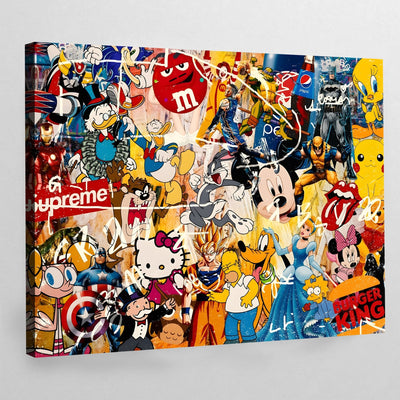 Tableau Pop Art Comics - The Art Avenue