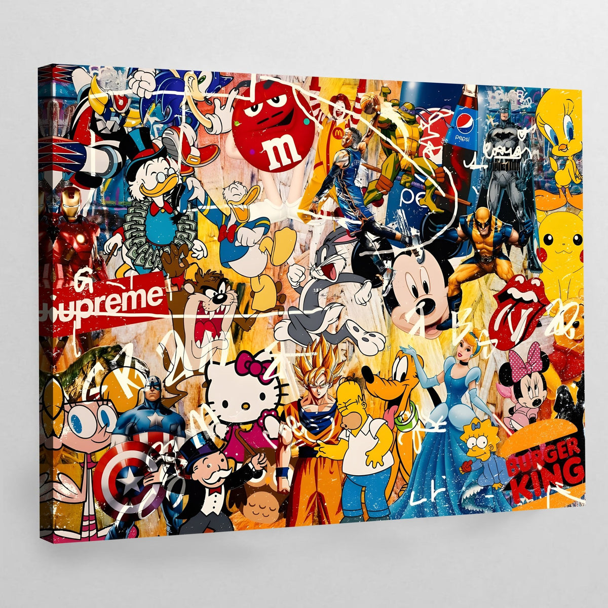 Tableau Pop Art Comics - The Art Avenue