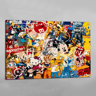 Tableau Pop Art Comics - The Art Avenue
