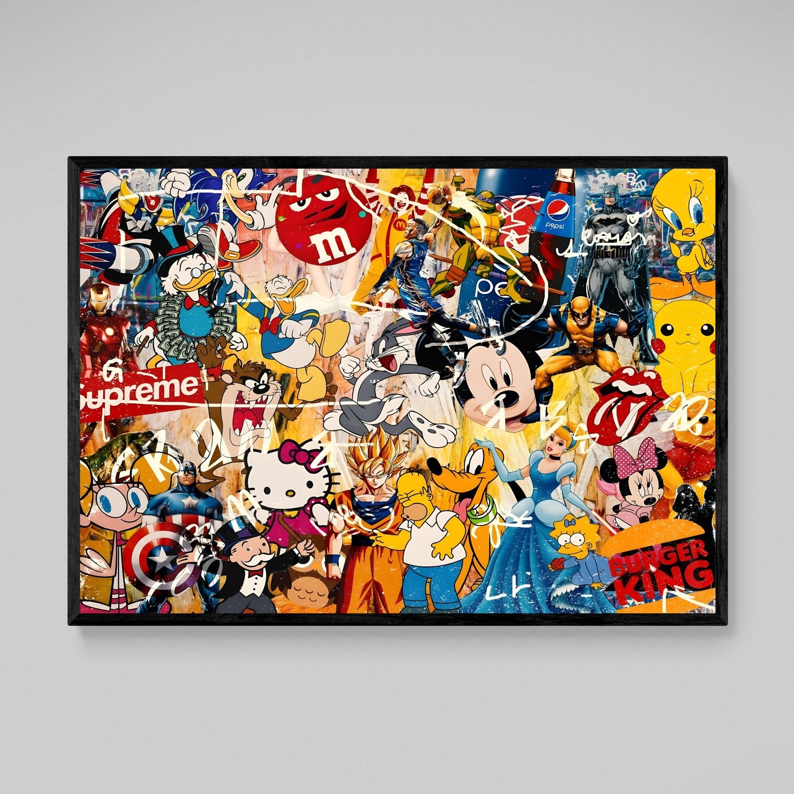 Tableau Pop Art Comics - The Art Avenue