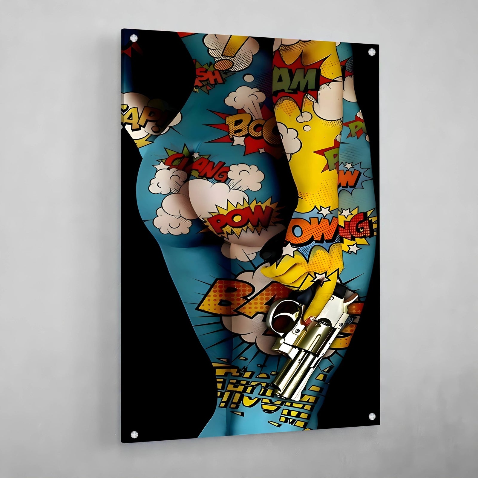 Tableau Pop Art Corps Femme - The Art Avenue