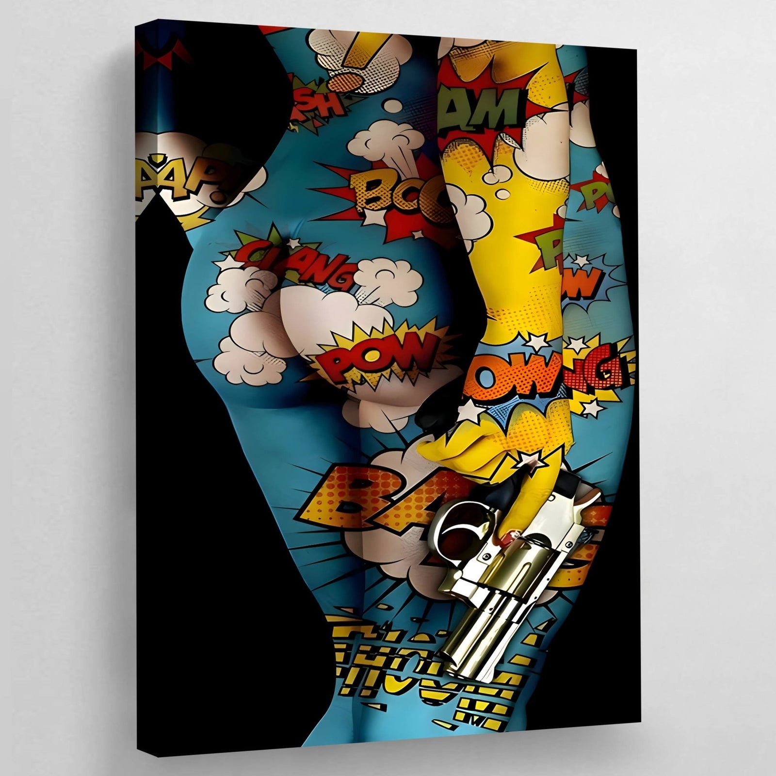 Tableau Pop Art Corps Femme - The Art Avenue