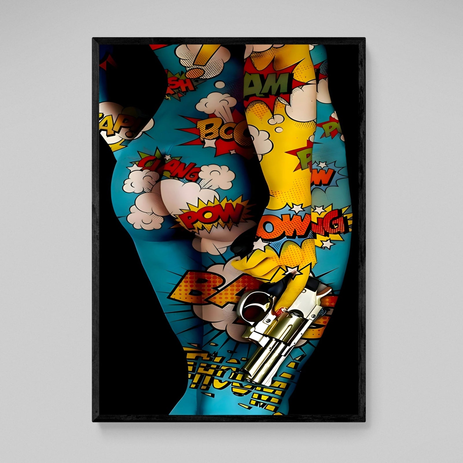 Tableau Pop Art Corps Femme - The Art Avenue