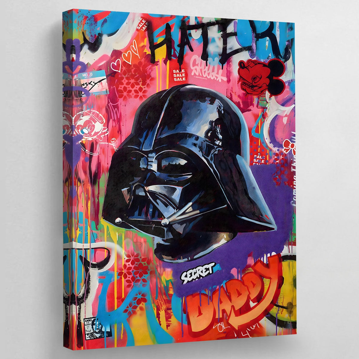 Tableau Pop Art Dark Vador - The Art Avenue