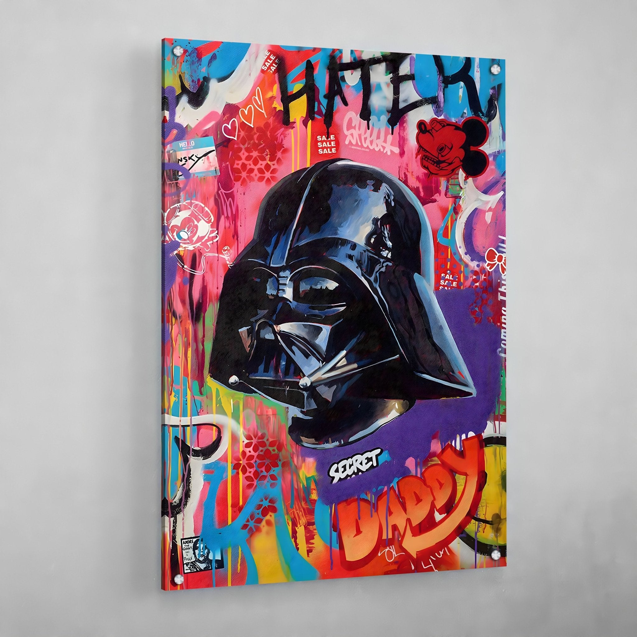 Tableau déco Dark Vador Star Wars pop art  Pop art, Illustrations de star  wars, Star wars pop art