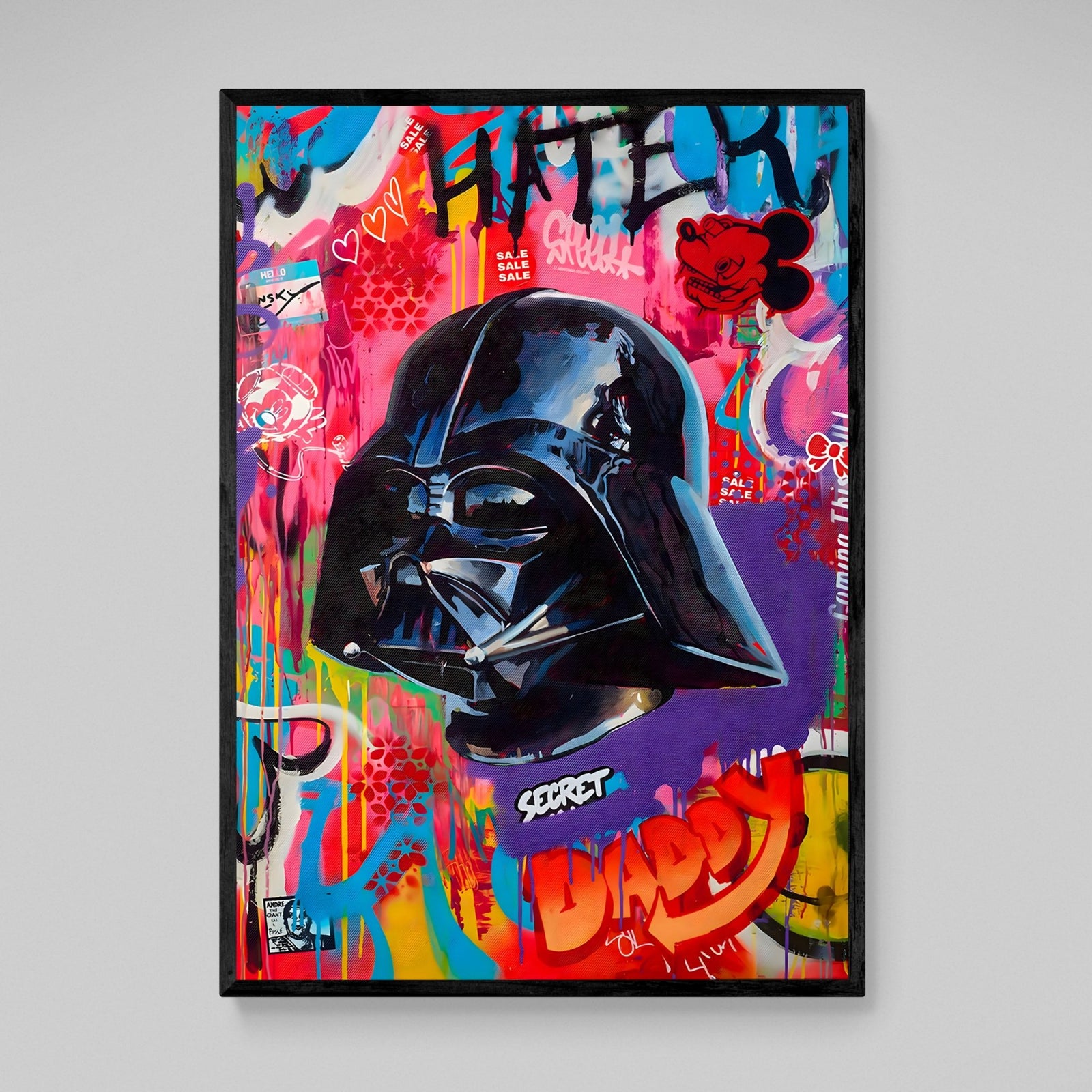 Tableau Pop Art Dark Vador - The Art Avenue