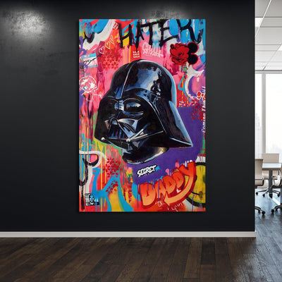 Tableau Pop Art Dark Vador - The Art Avenue