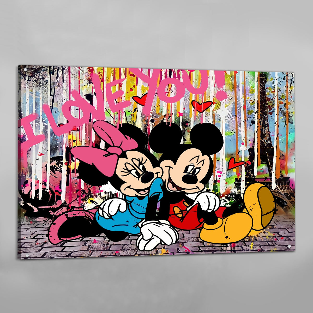 Tableau Pop Art Disney - The Art Avenue