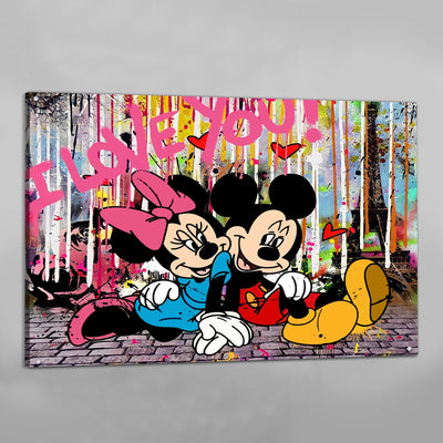 Tableau Pop Art Disney - The Art Avenue