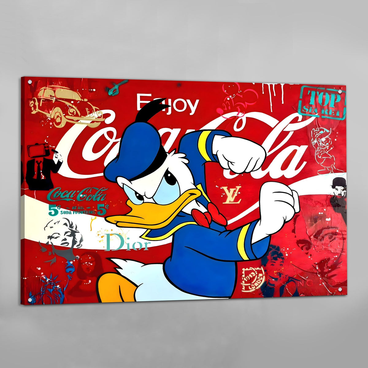 Tableau Pop Art Donald - The Art Avenue