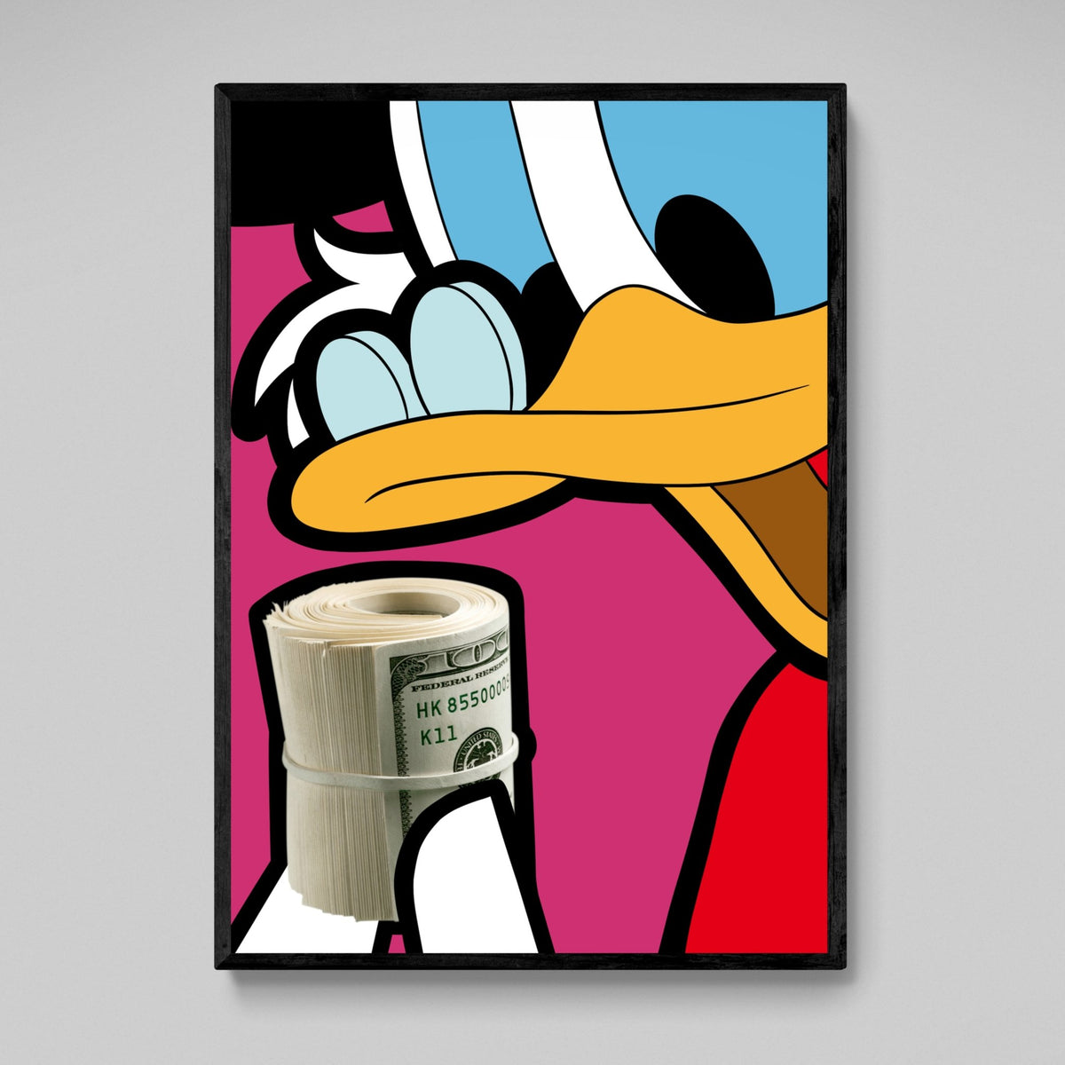 Tableau Pop Art Donald Duck - The Art Avenue