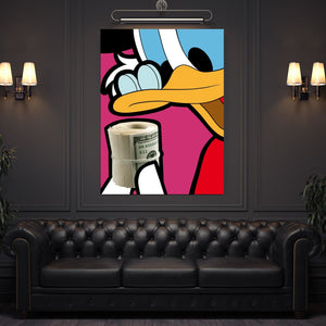 Tableau Pop Art Donald Duck - The Art Avenue