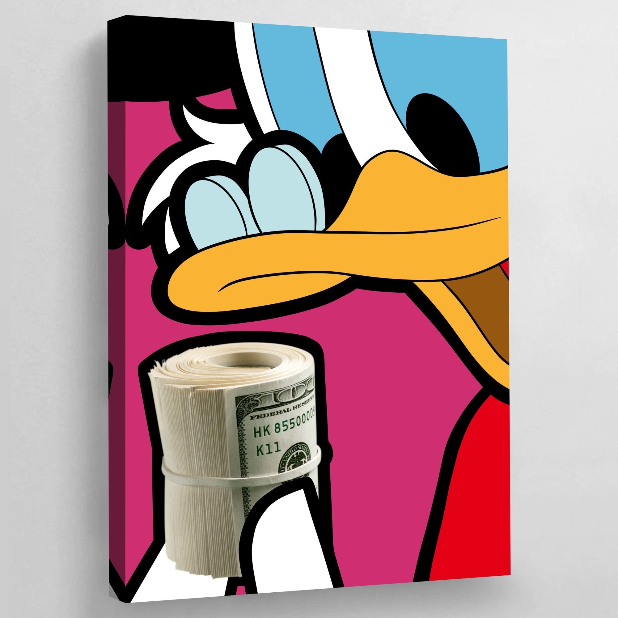 Tableau Pop Art Donald Duck - The Art Avenue