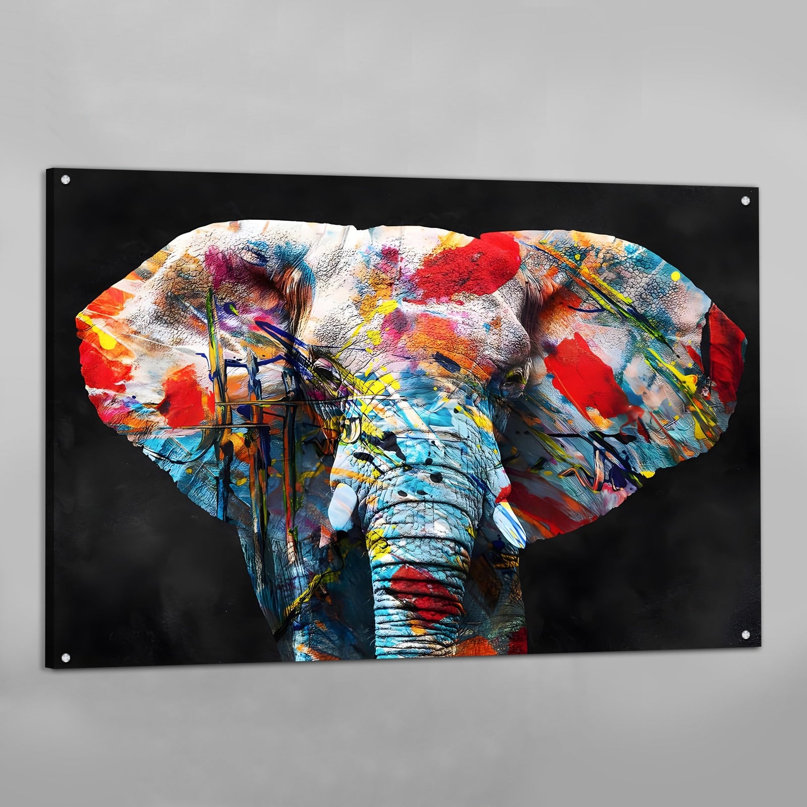 Tableau Pop Art Elephant - The Art Avenue