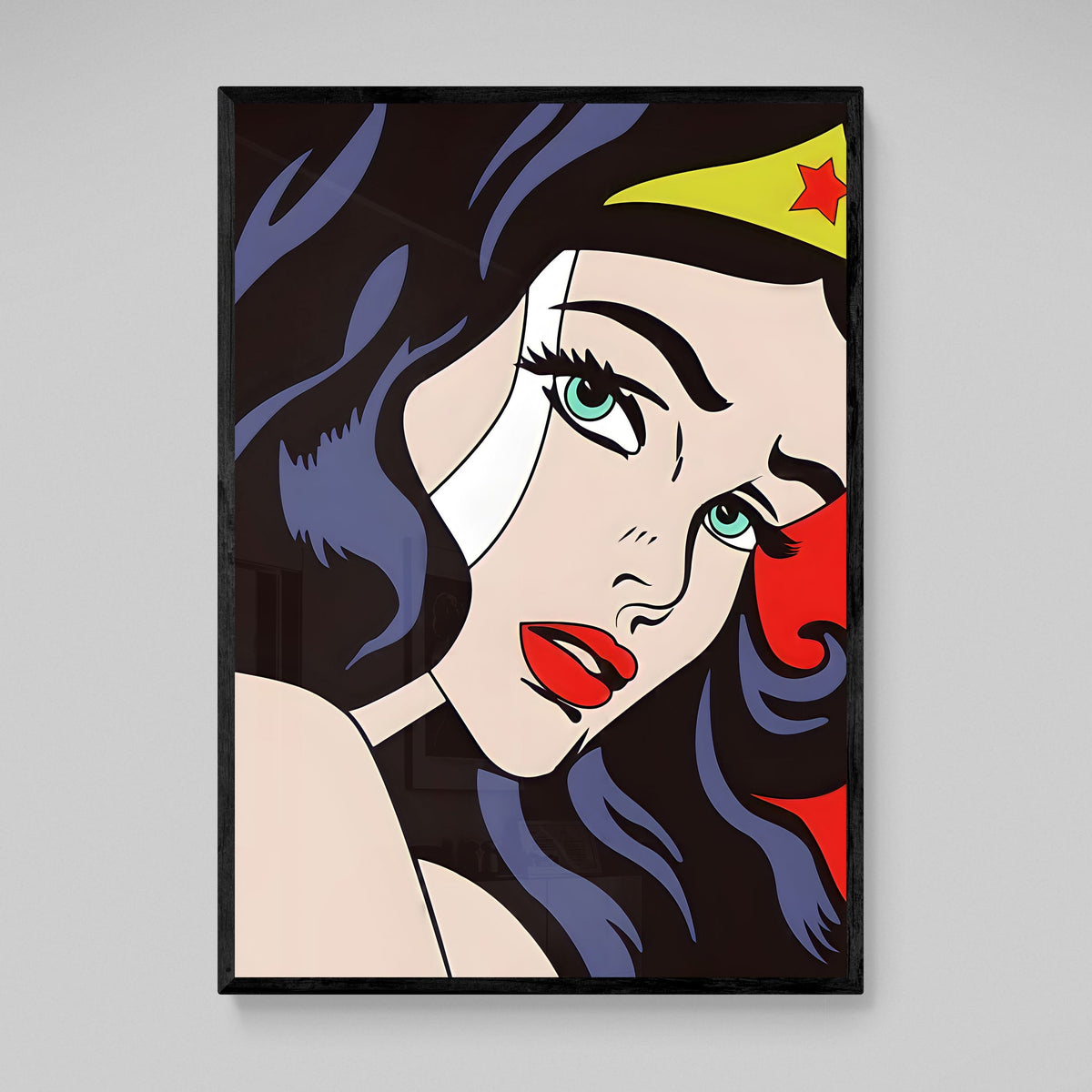 Tableau Pop Art Femme - The Art Avenue