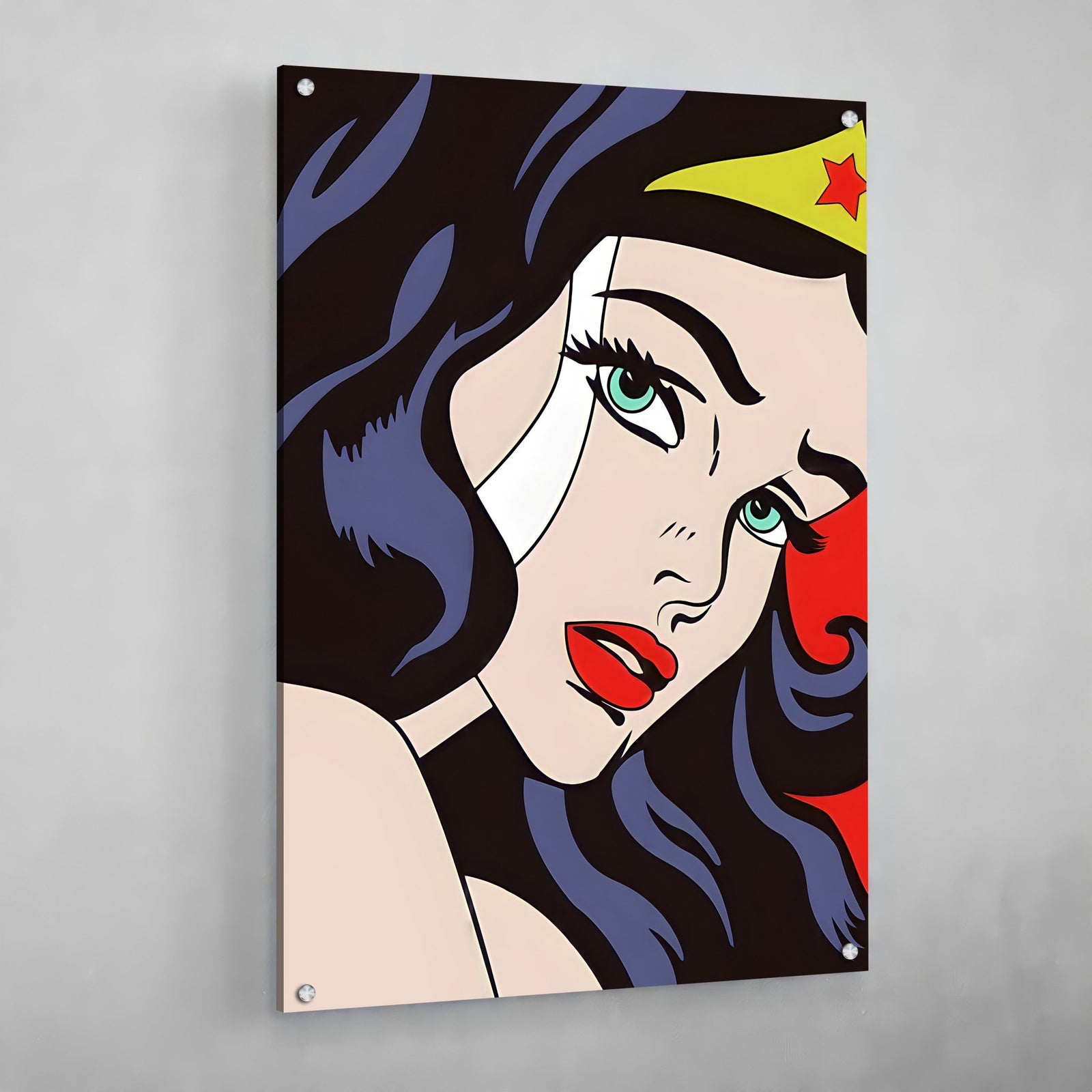 Tableau Pop Art Femme - The Art Avenue