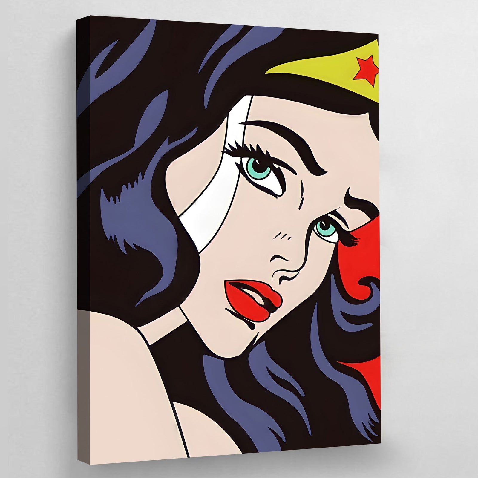 Tableau Pop Art Femme - The Art Avenue