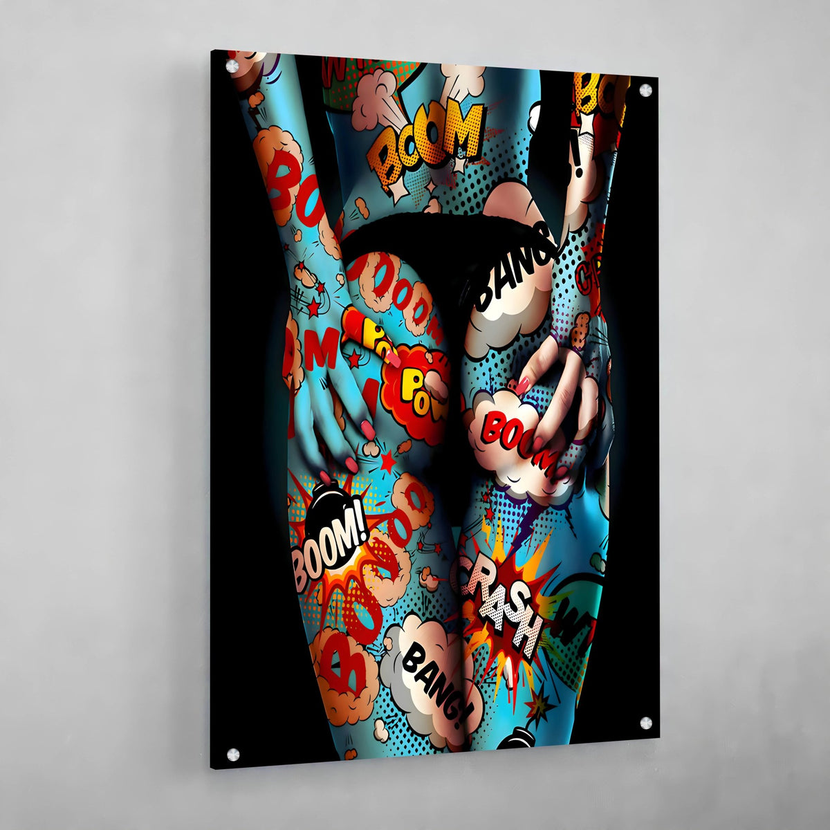 Tableau Pop Art Femme Corps - The Art Avenue