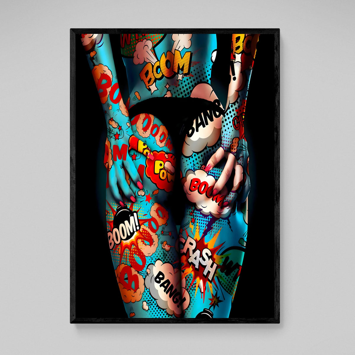 Tableau Pop Art Femme Corps - The Art Avenue