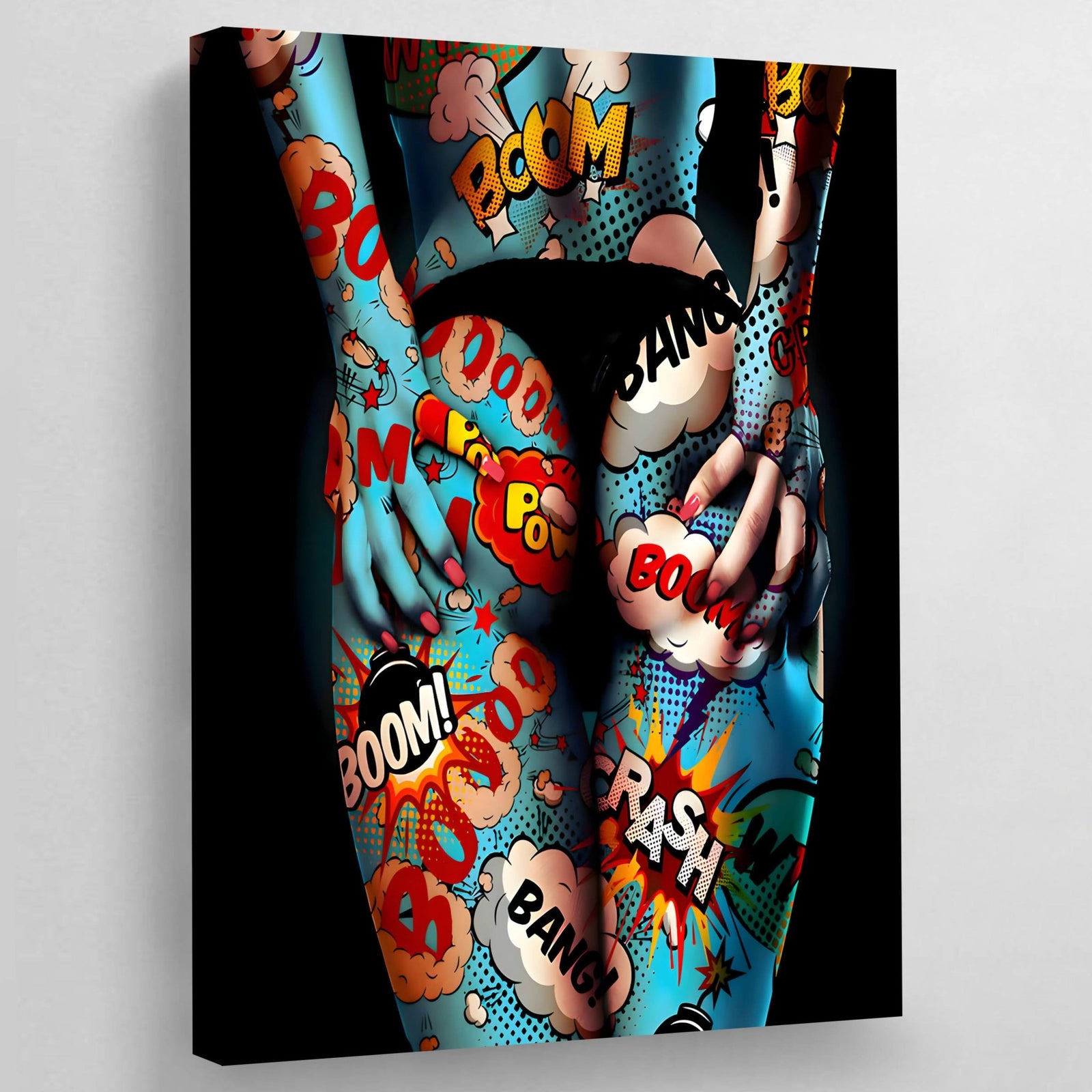 Tableau Pop Art Femme Corps - The Art Avenue