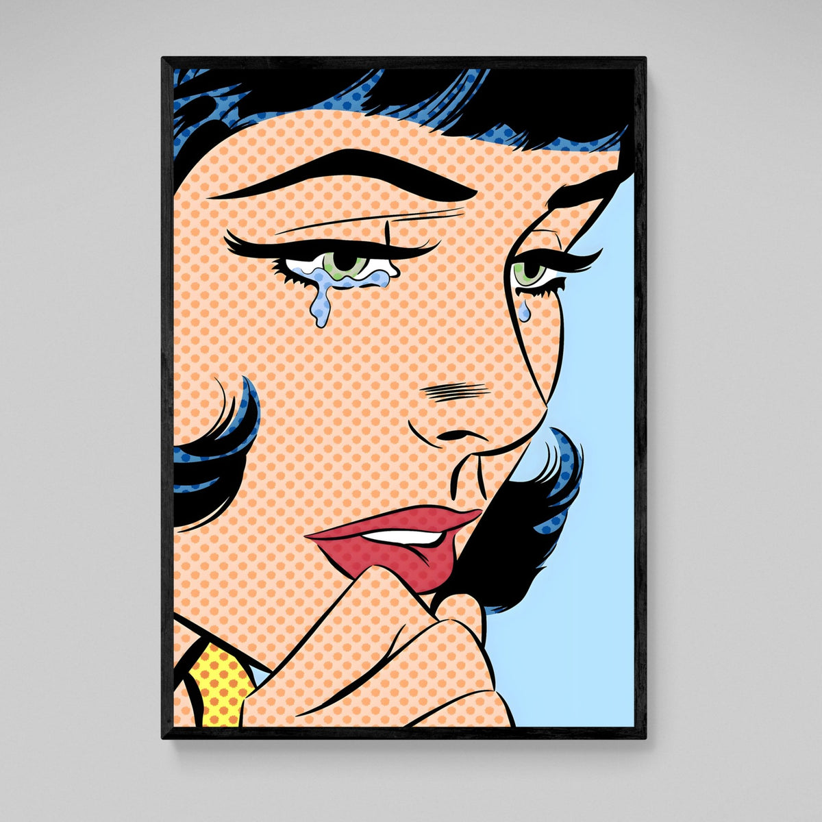 Tableau Pop Art Femme Qui Pleure - The Art Avenue