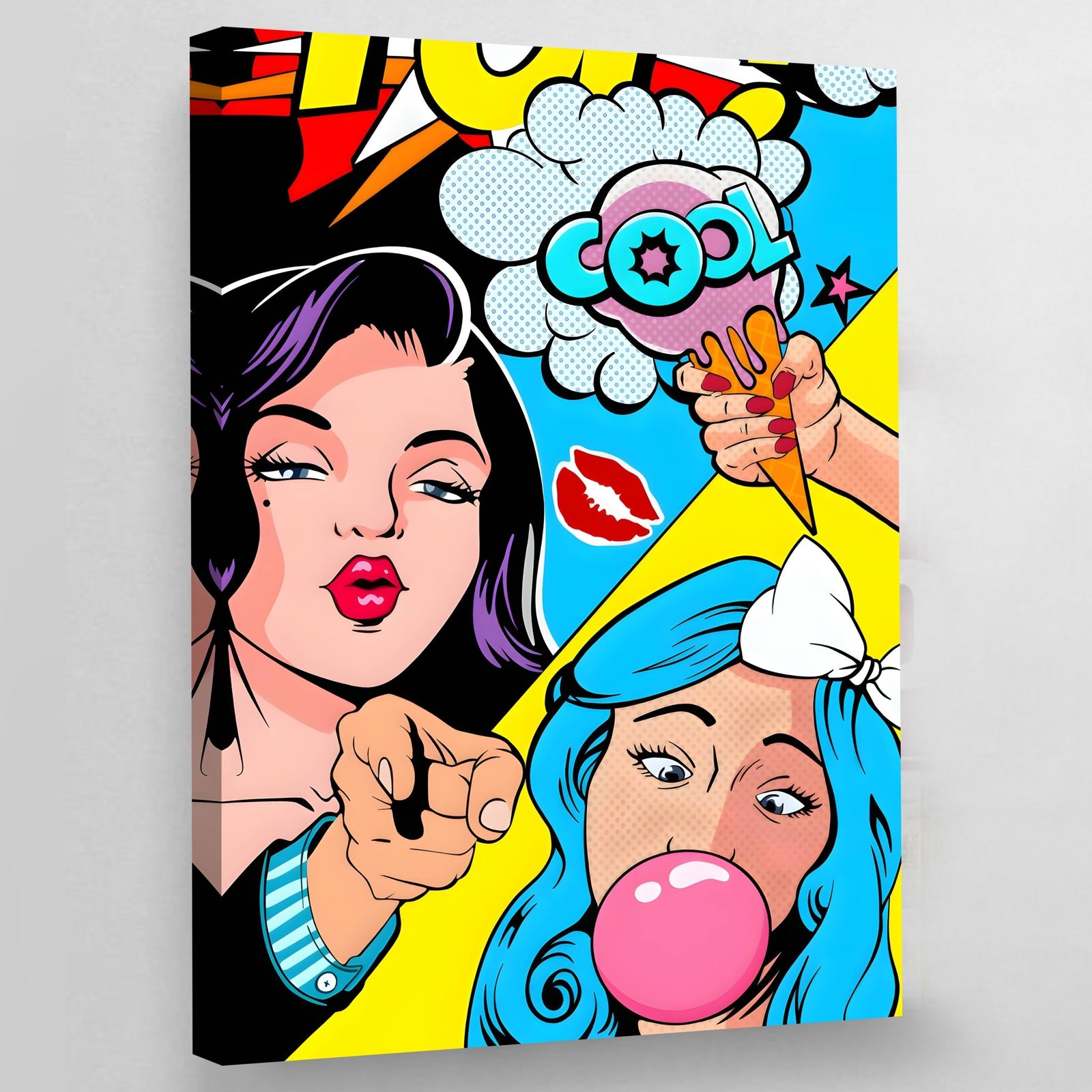 Tableau Pop Art Femmes - The Art Avenue