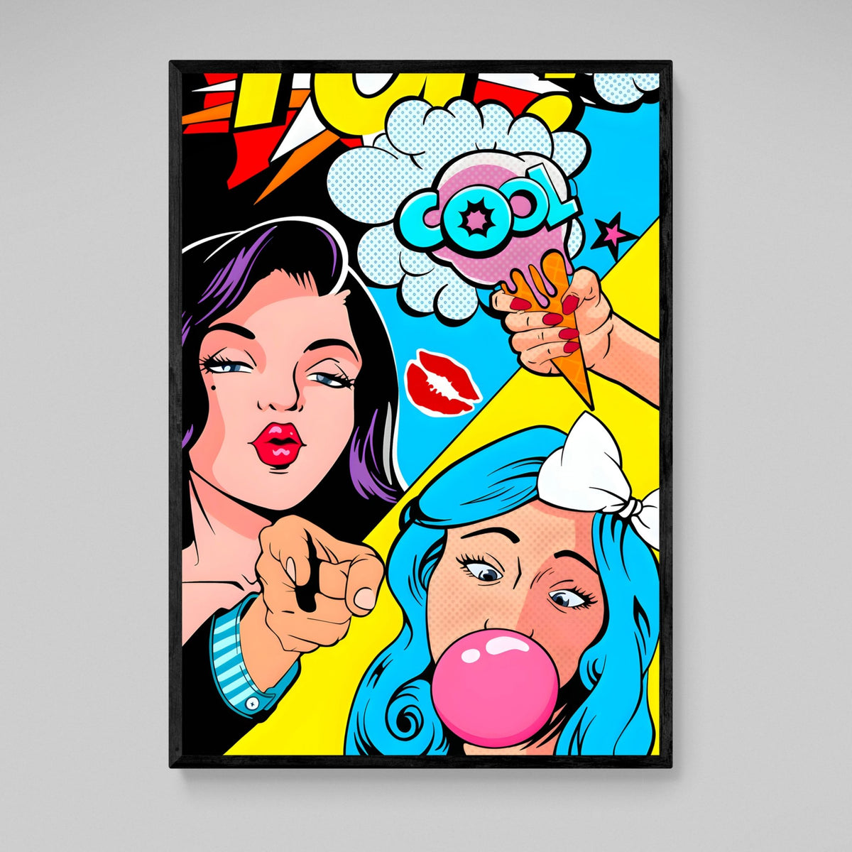 Tableau Pop Art Femmes - The Art Avenue