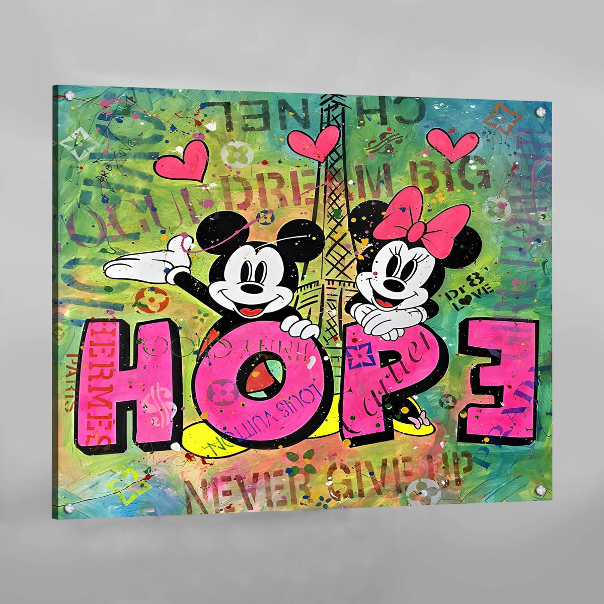 Tableau Pop Art Hope - The Art Avenue