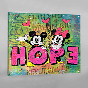 Tableau Pop Art Hope - The Art Avenue