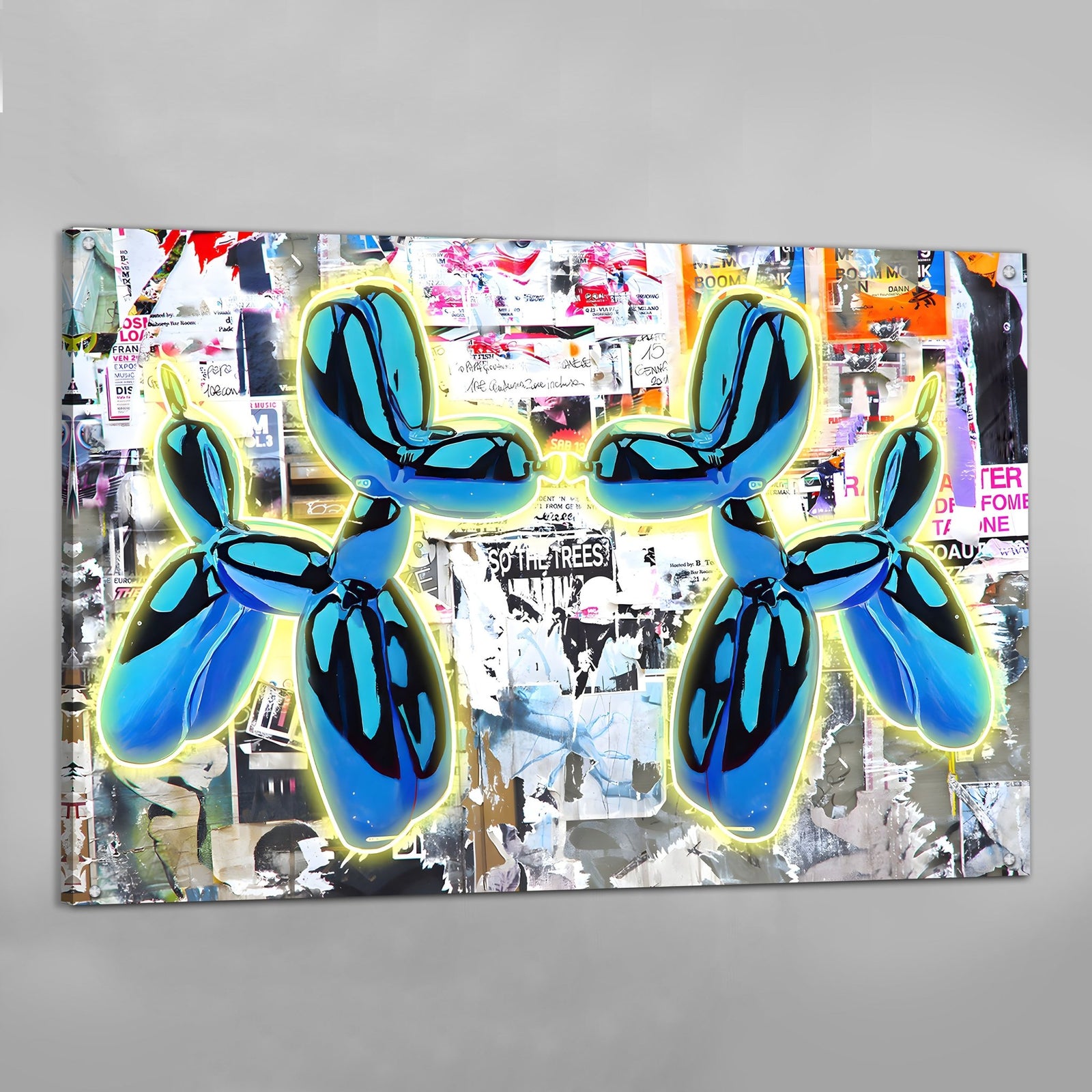 Tableau Pop Art Jeff Koons - The Art Avenue