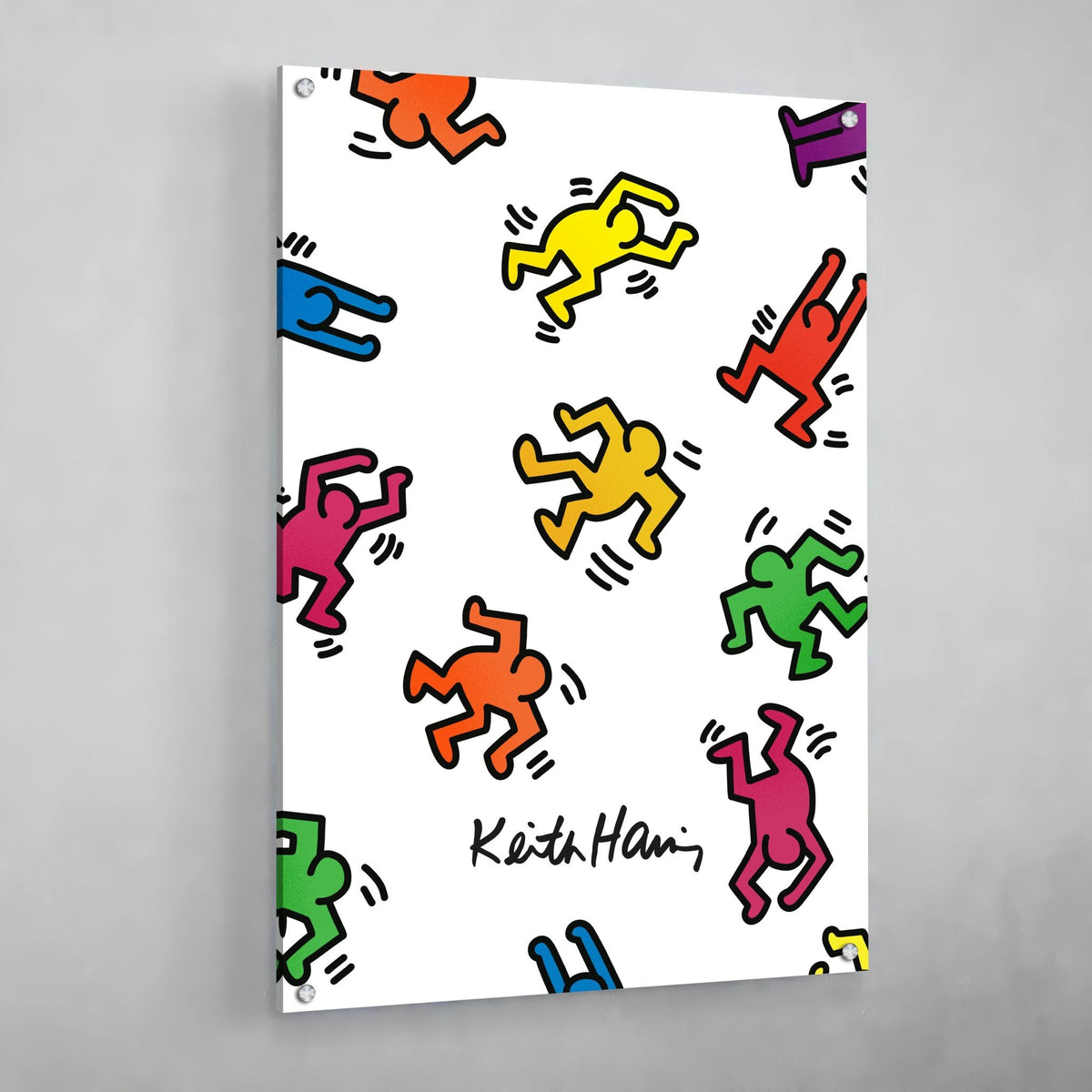 Tableau Pop Art Keith Haring - The Art Avenue