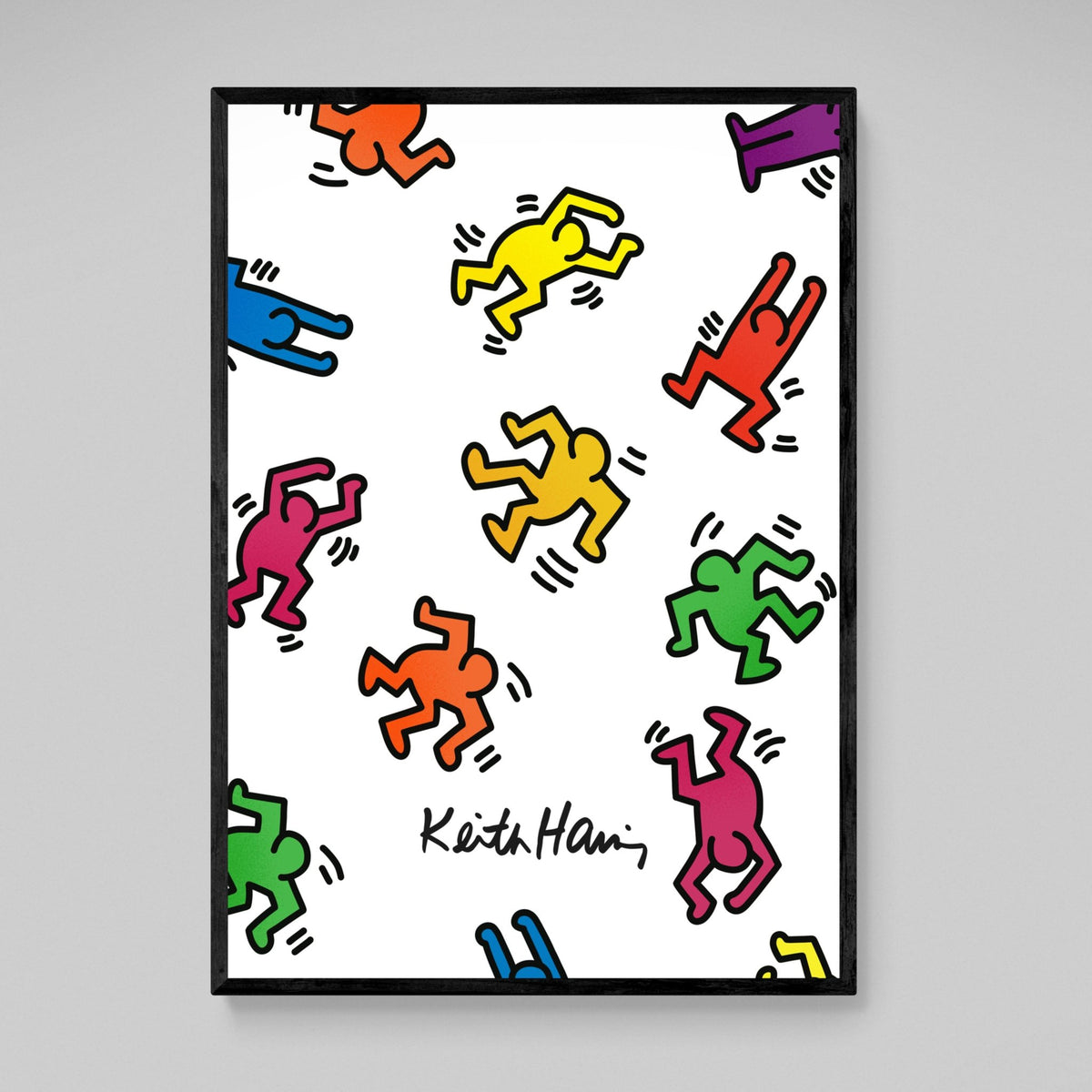 Tableau Pop Art Keith Haring - The Art Avenue