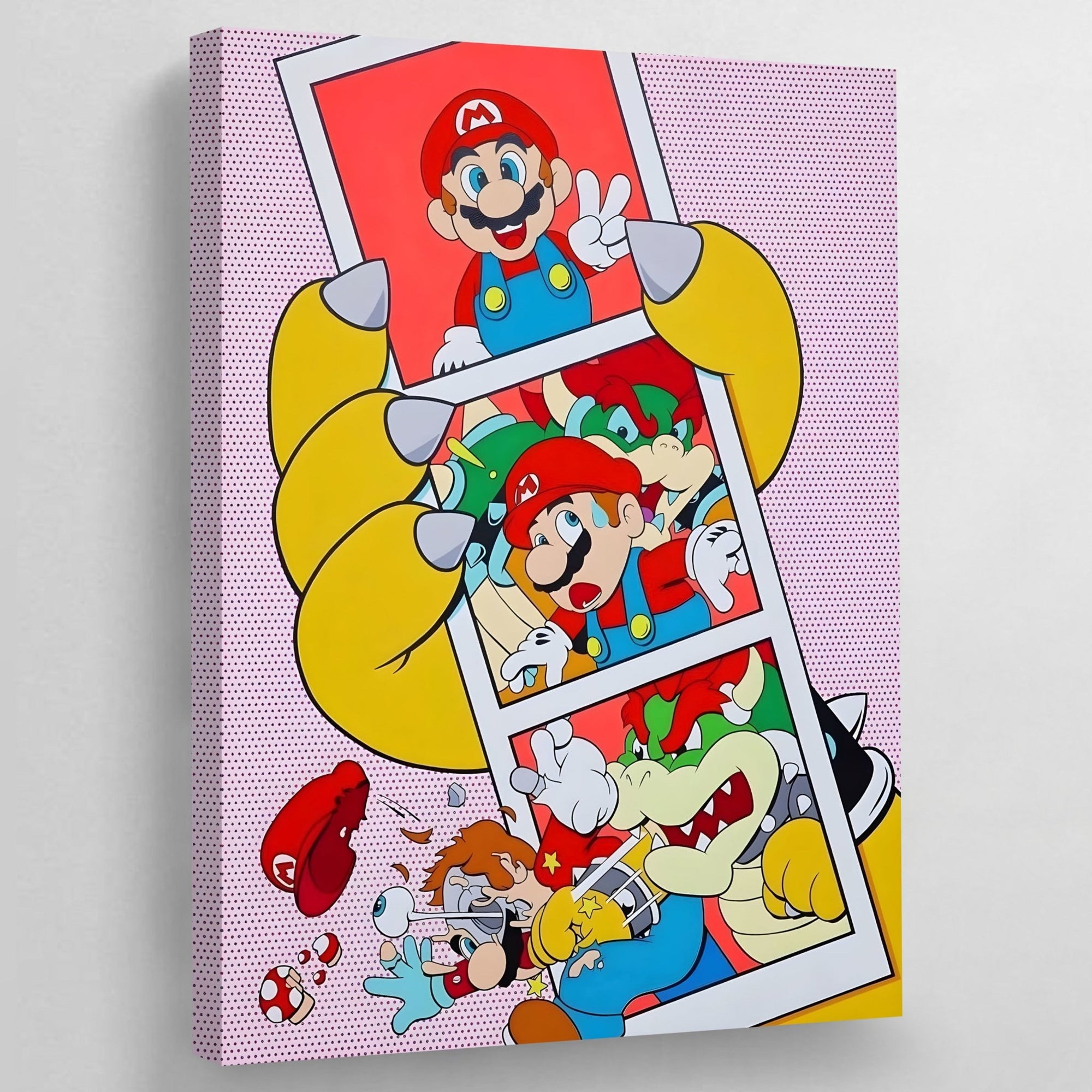 Tableau Pop Art Mario - The Art Avenue